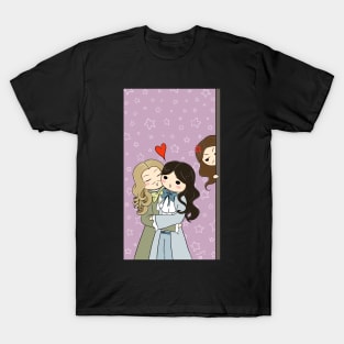 Chibi Monchevy Hidden Love T-Shirt